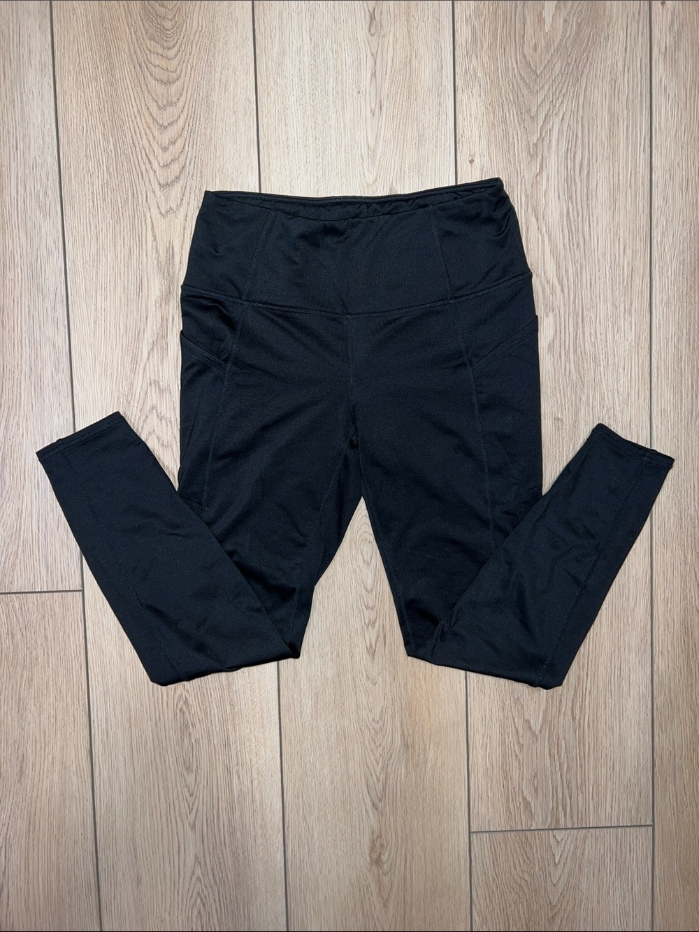 RBX Black High-Waist Performance Leggings